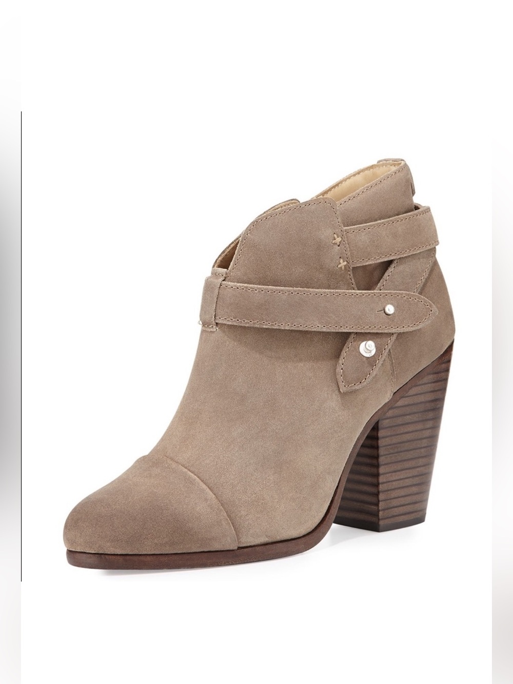 NWT Rag & Bone Harrow Boot Stone Suede size 9 new in box $495 retail